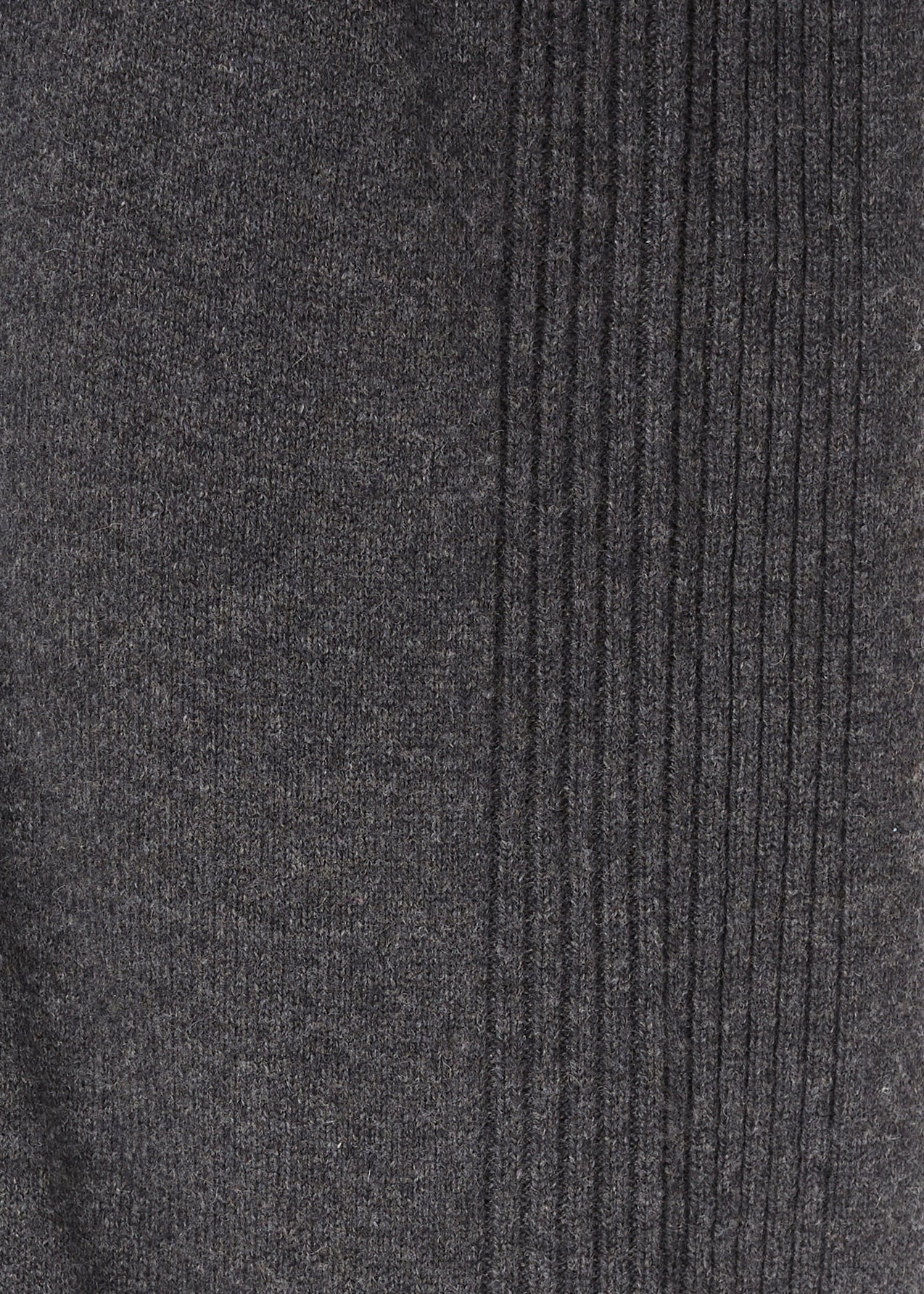 Jess Dark Grey Wool Long Cardigan - Jessimara
