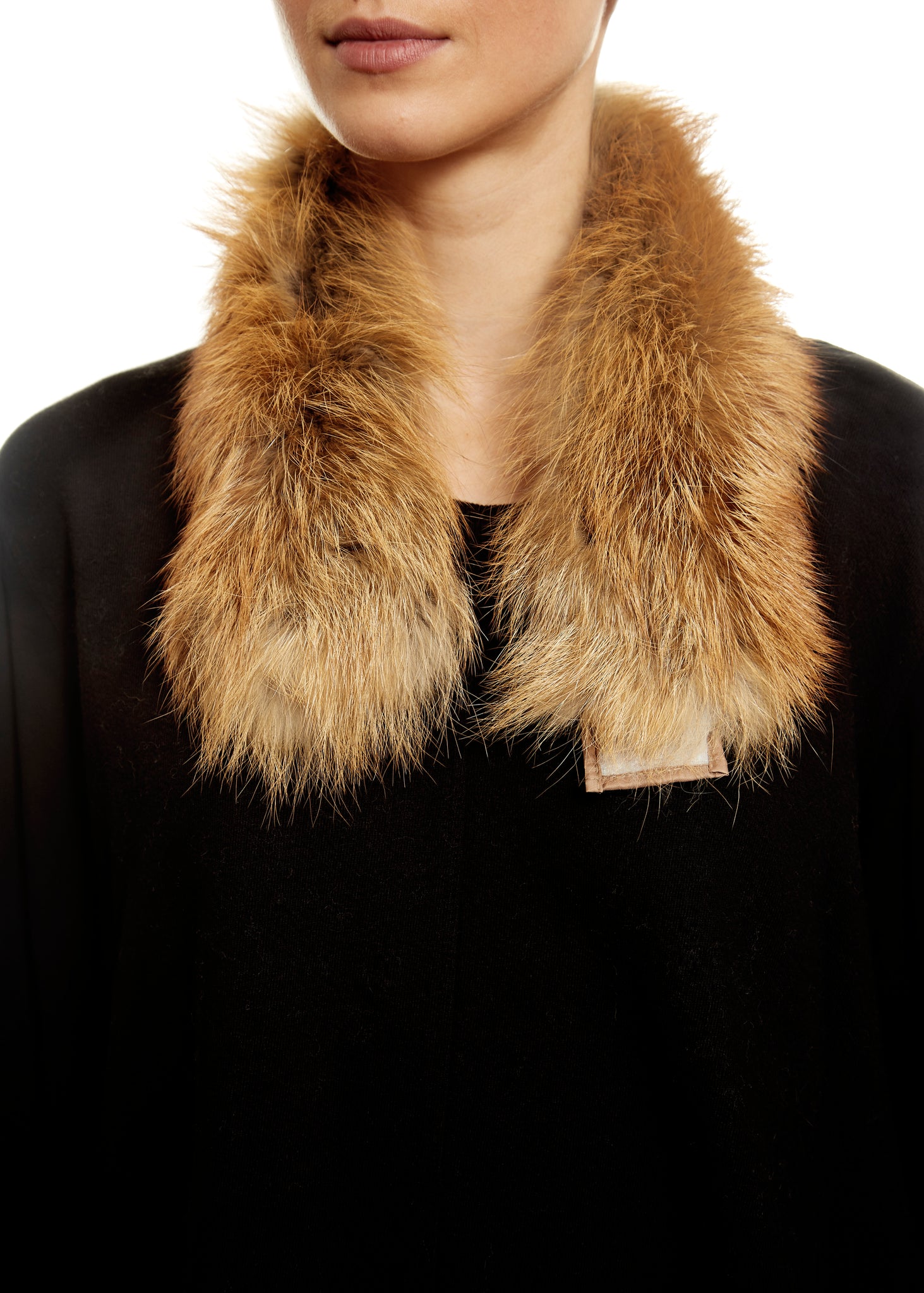 Red Genuine Fox Fur Collar - Jessimara