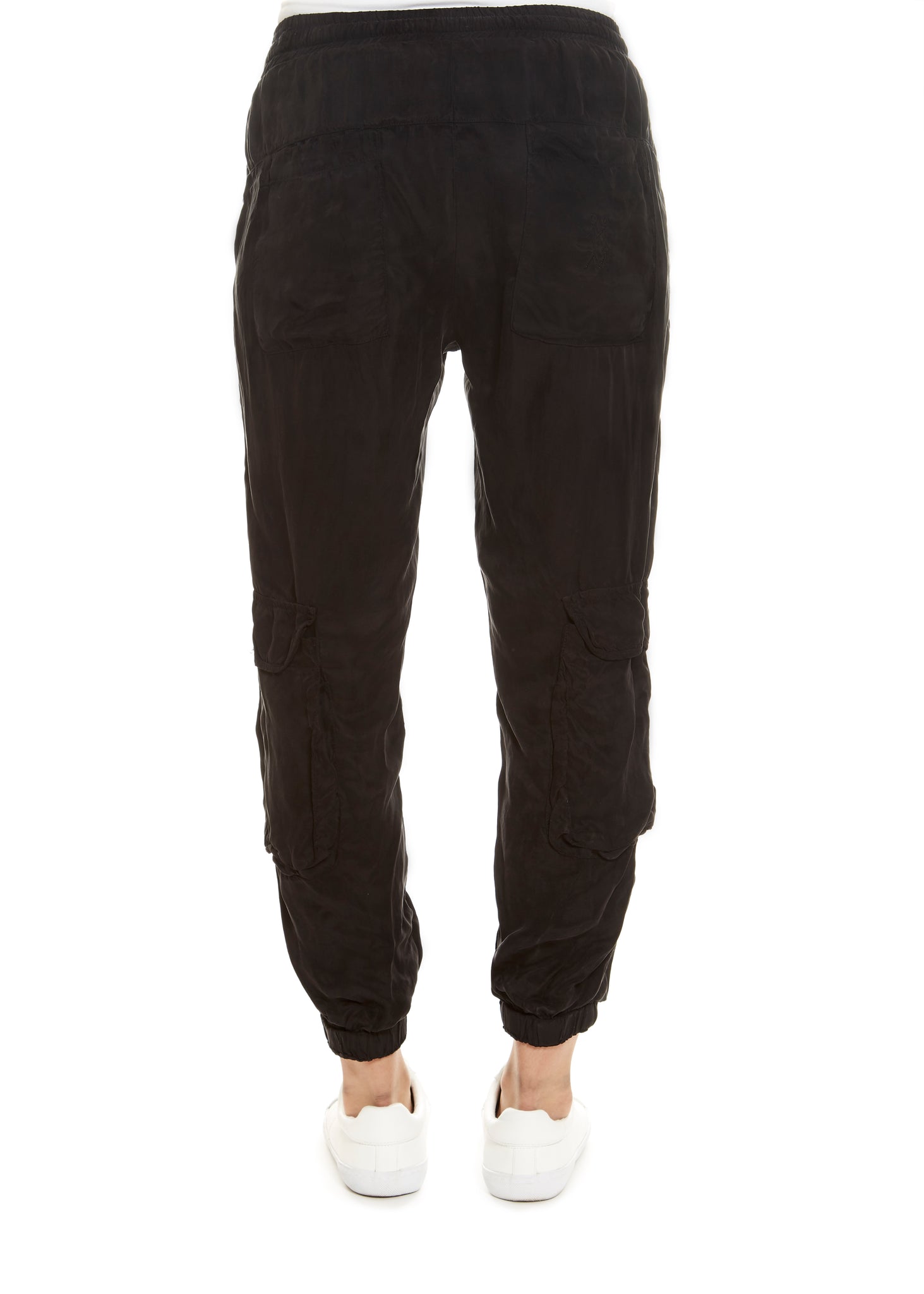 Black 'Cargo Pull On' Pants - Jessimara