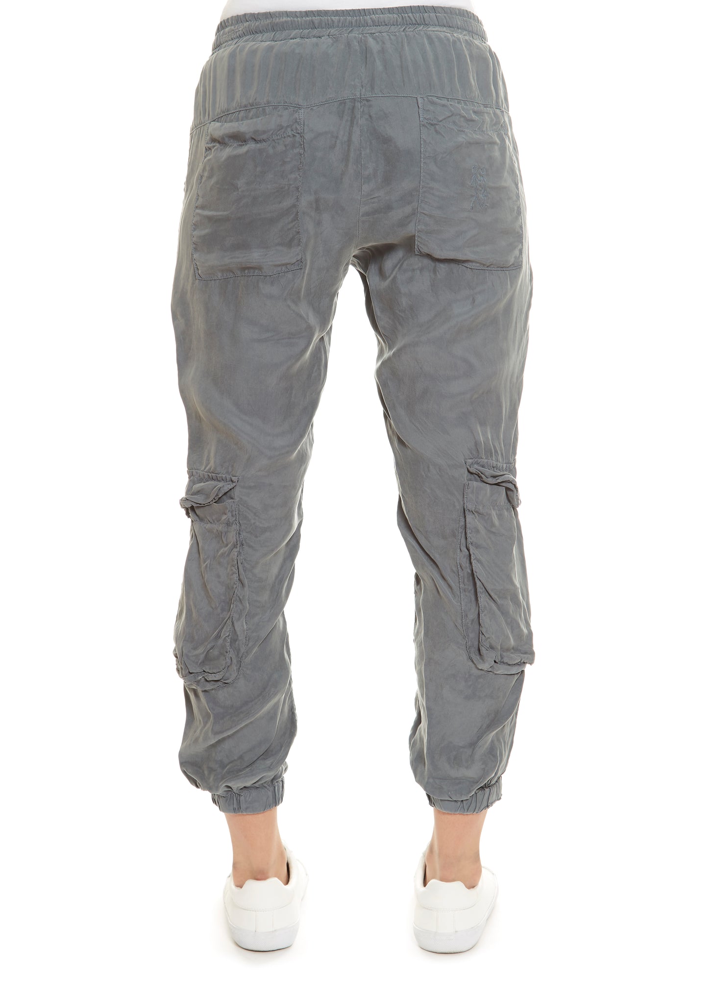 Grey 'Cargo Pull On' Pants - Jessimara