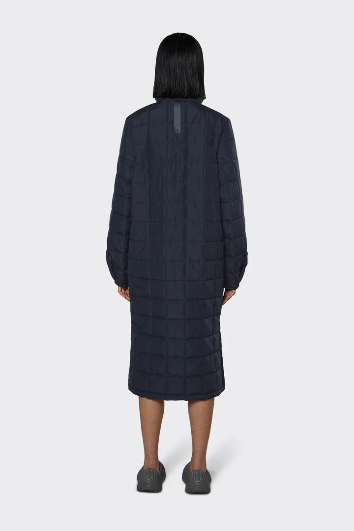 Rains Navy Liner W Coat