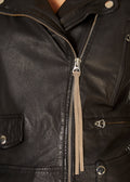 MDK Seattle 'Black Leather Biker Jacket' - Jessimara