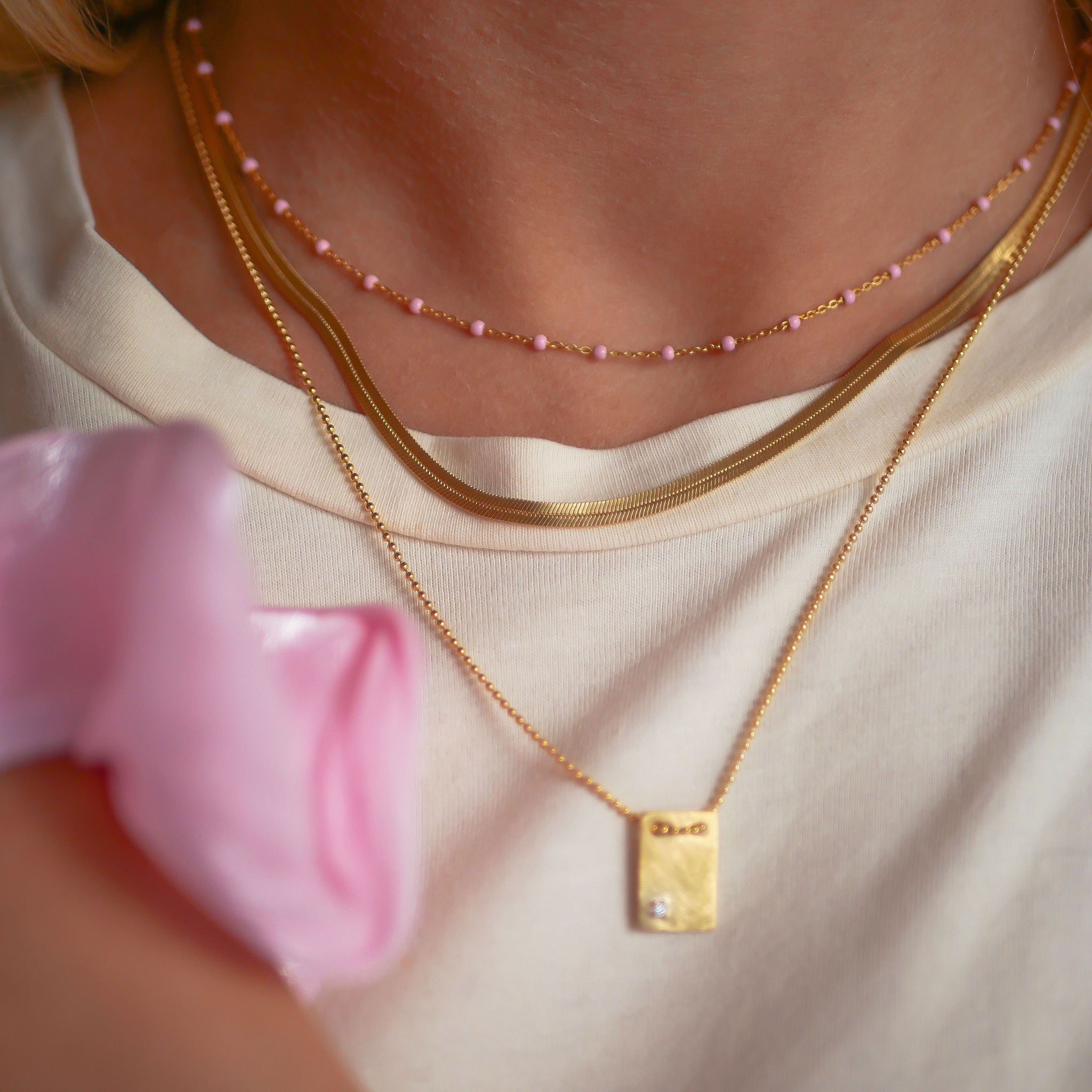 Caroline 18k Gold-plated Necklace