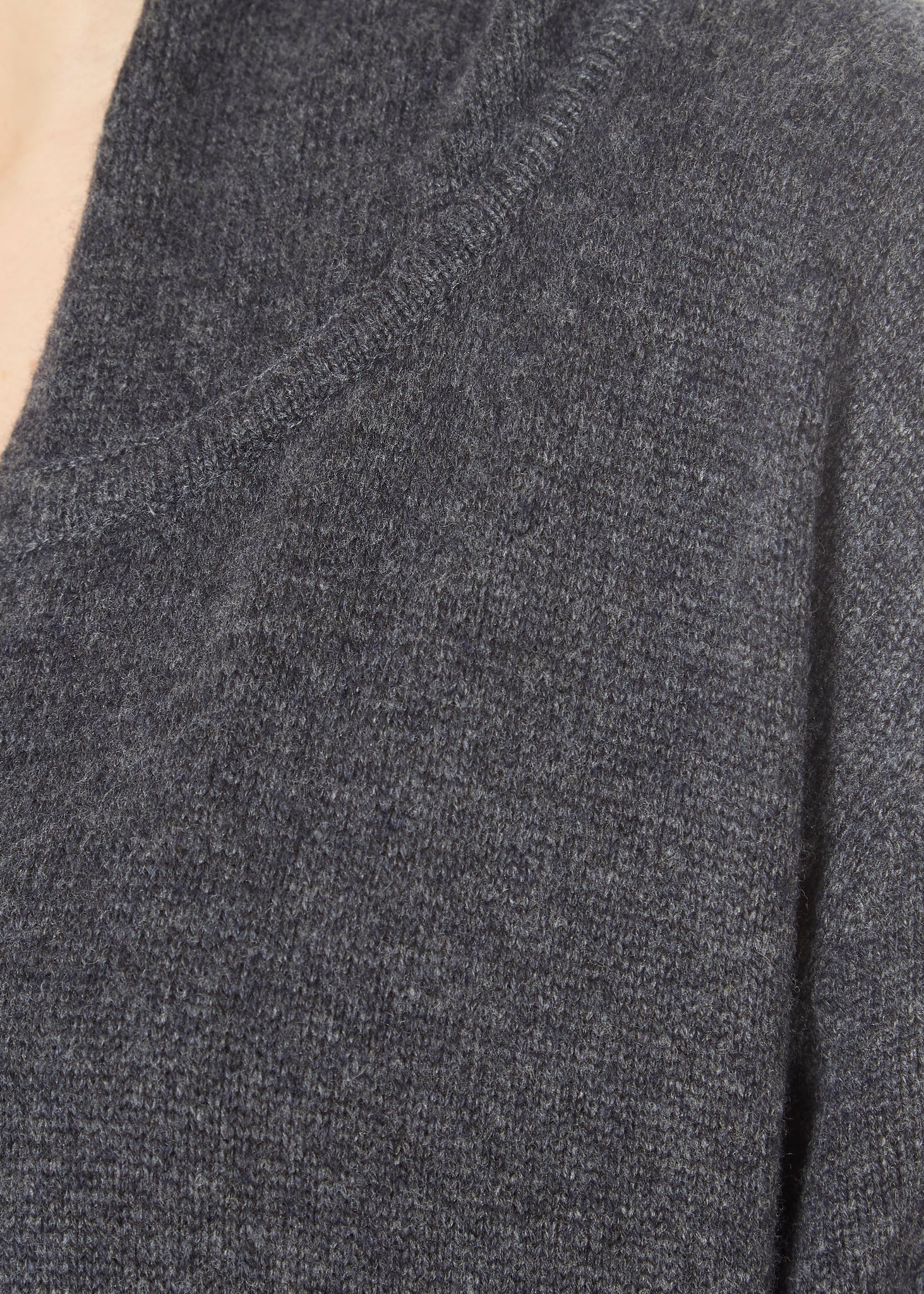 Jessimara Knitwear Haven Graphite Marl Long Cardigan
