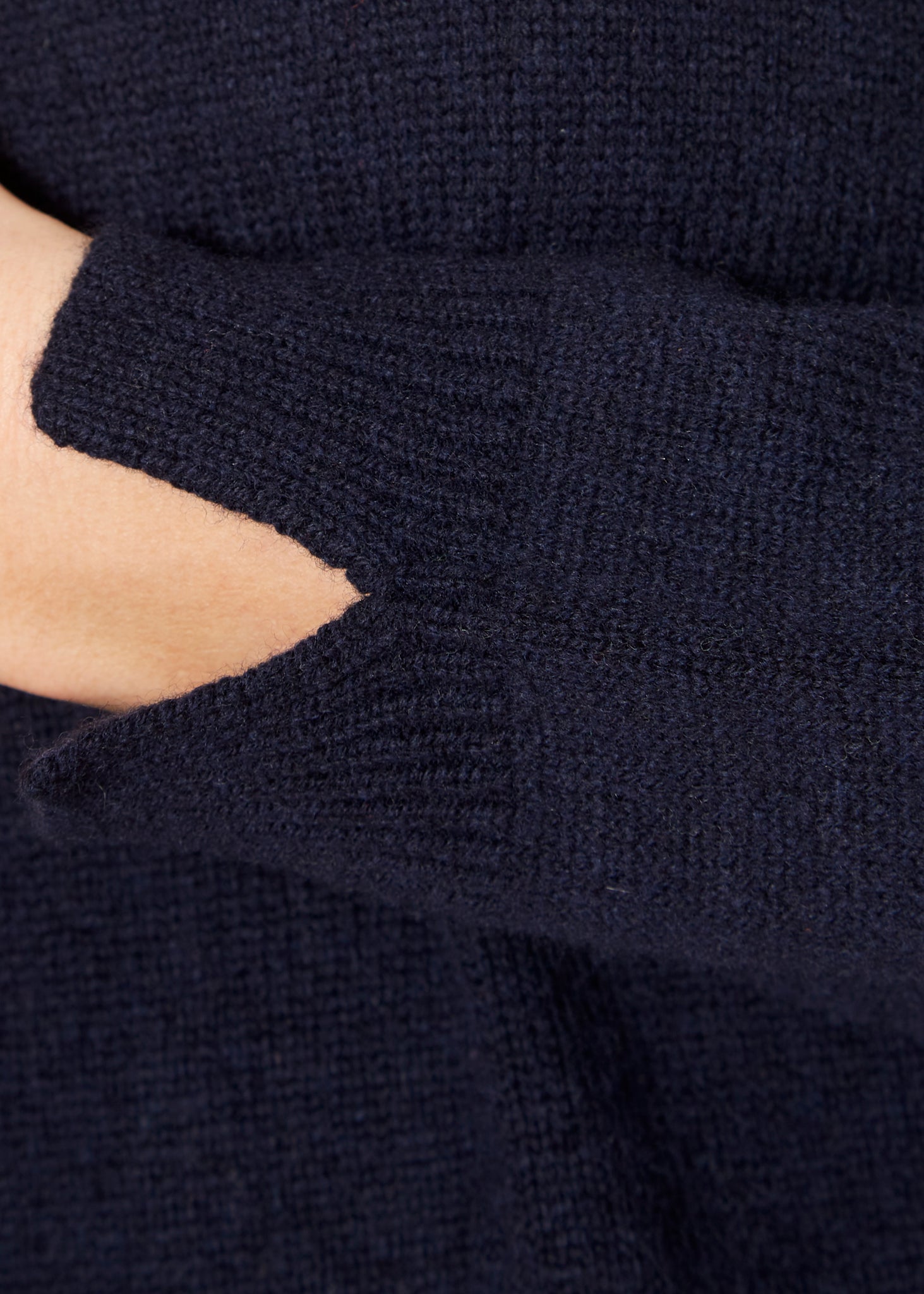 Jessimara Knitwear Tavi Sweater Navy Marl