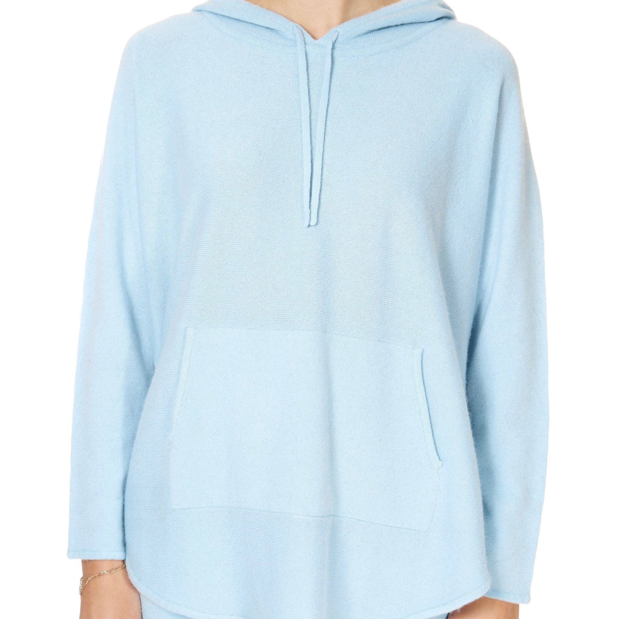 'Harper' Pastel Blue Hoodie - Jessimara