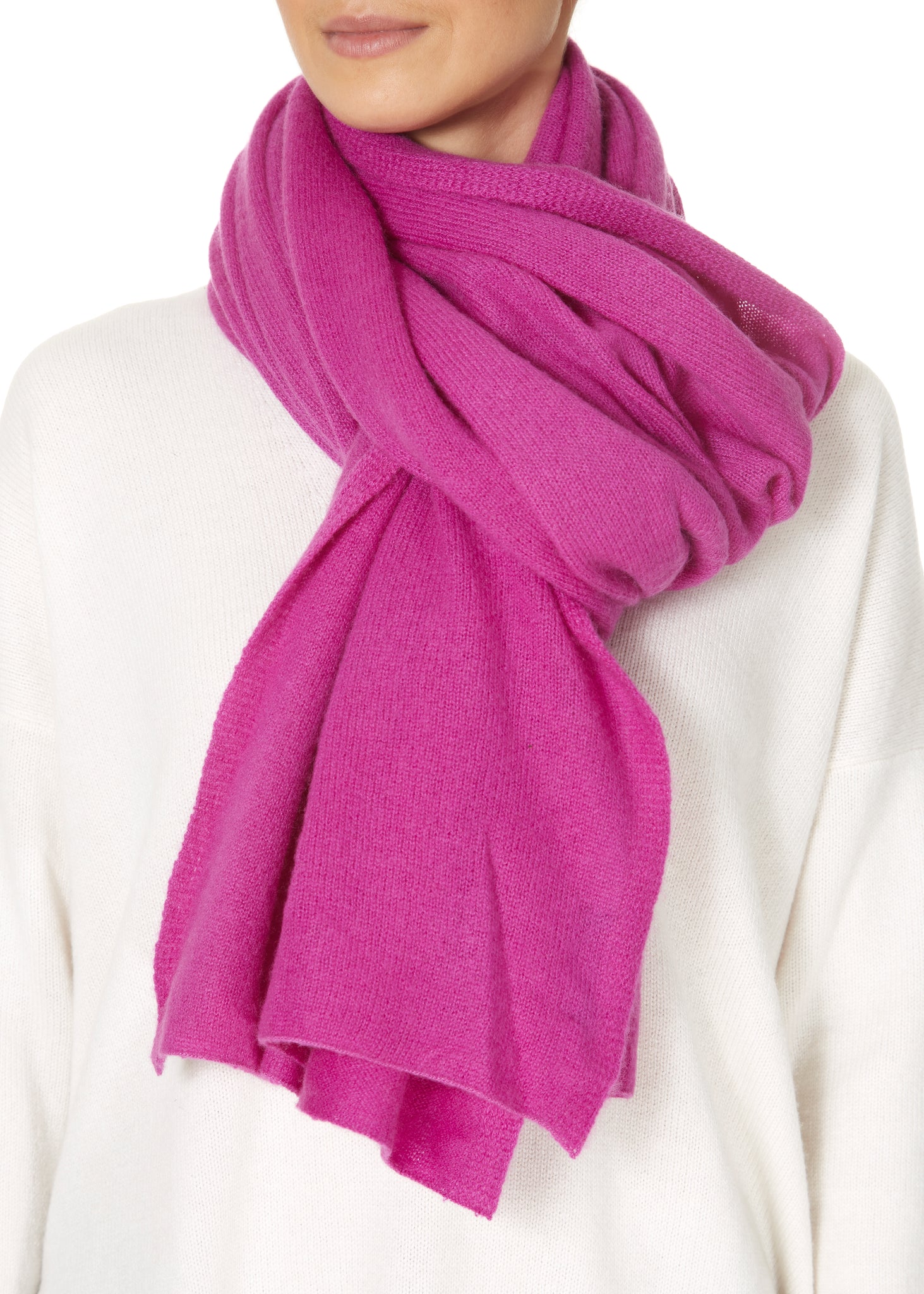 Jessimara Cashmere Fox Glove Wrap and Scarf