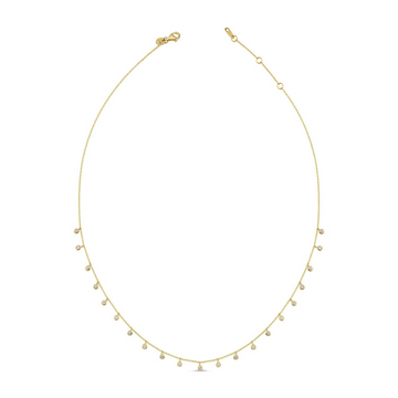14K Gold Diamonds Necklace - Jessimara