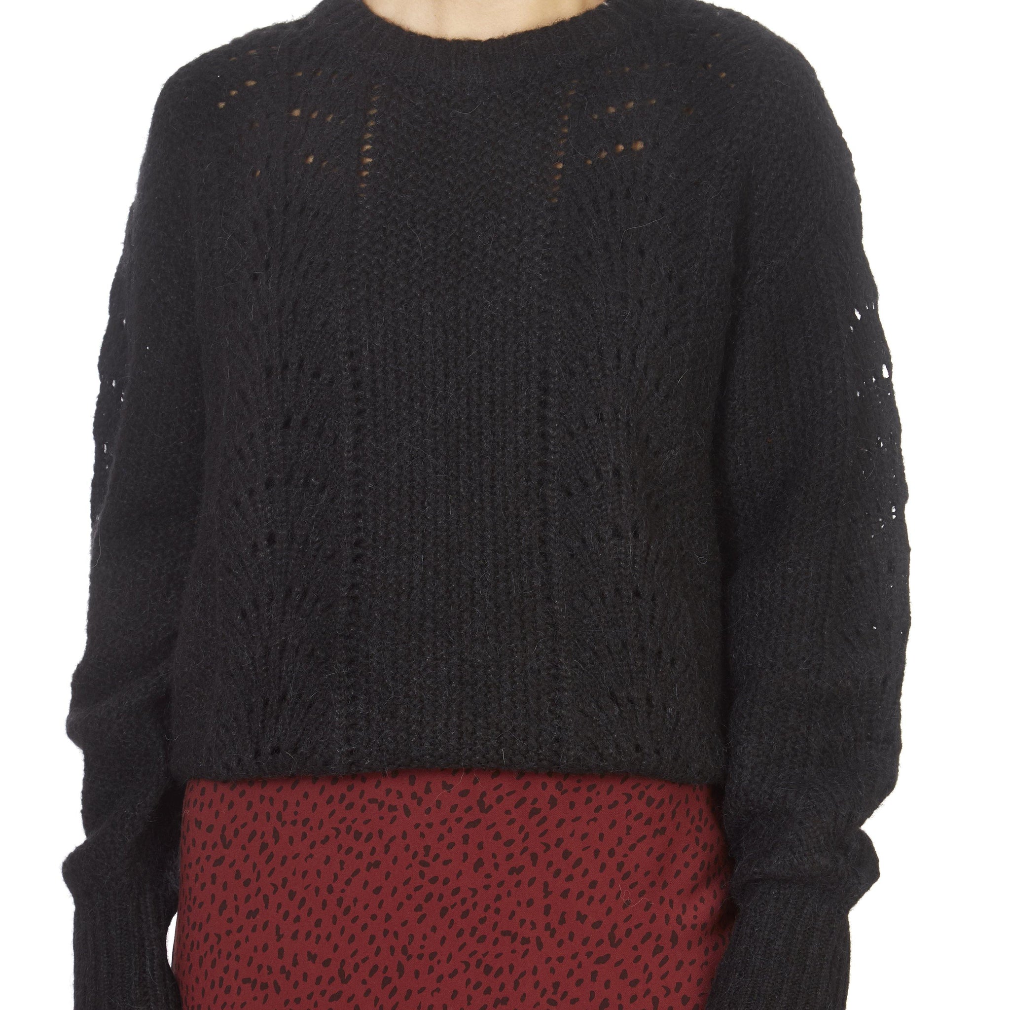 'Mara' Knitted Black Jumper - Jessimara