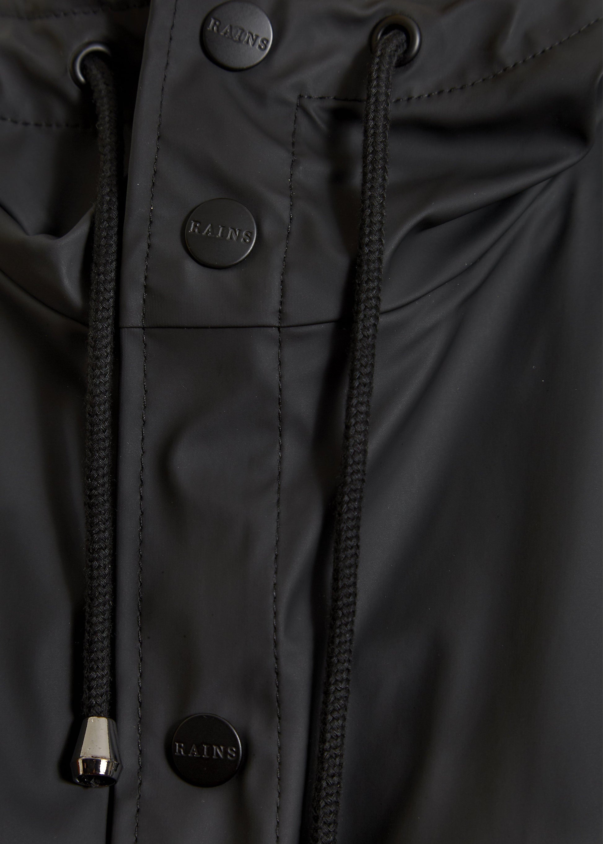 Rains Black 'Short Jacket' - Jessimara