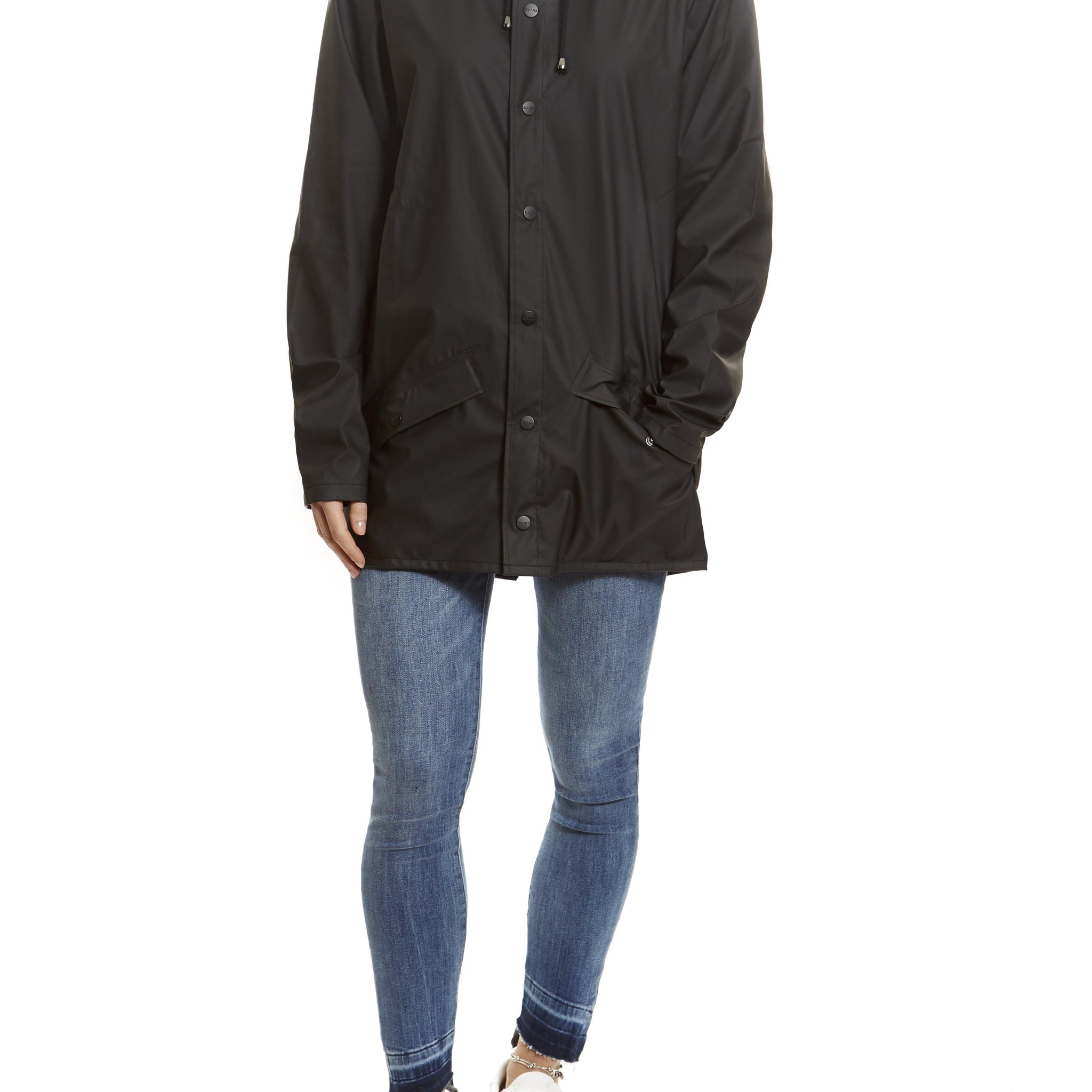 Rains Black 'Short Jacket' - Jessimara