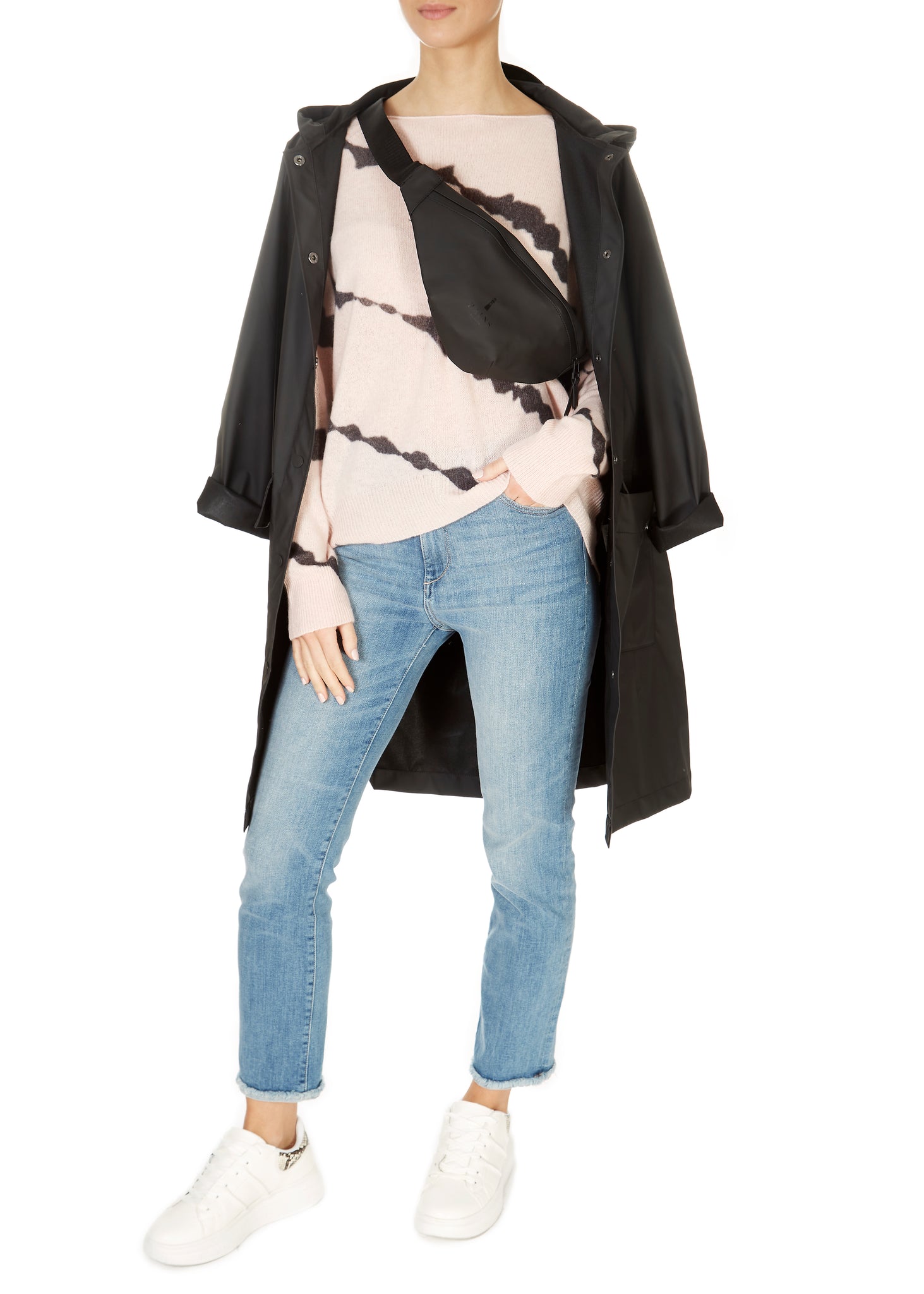 Rains Black 'Bum Bag' - Jessimara