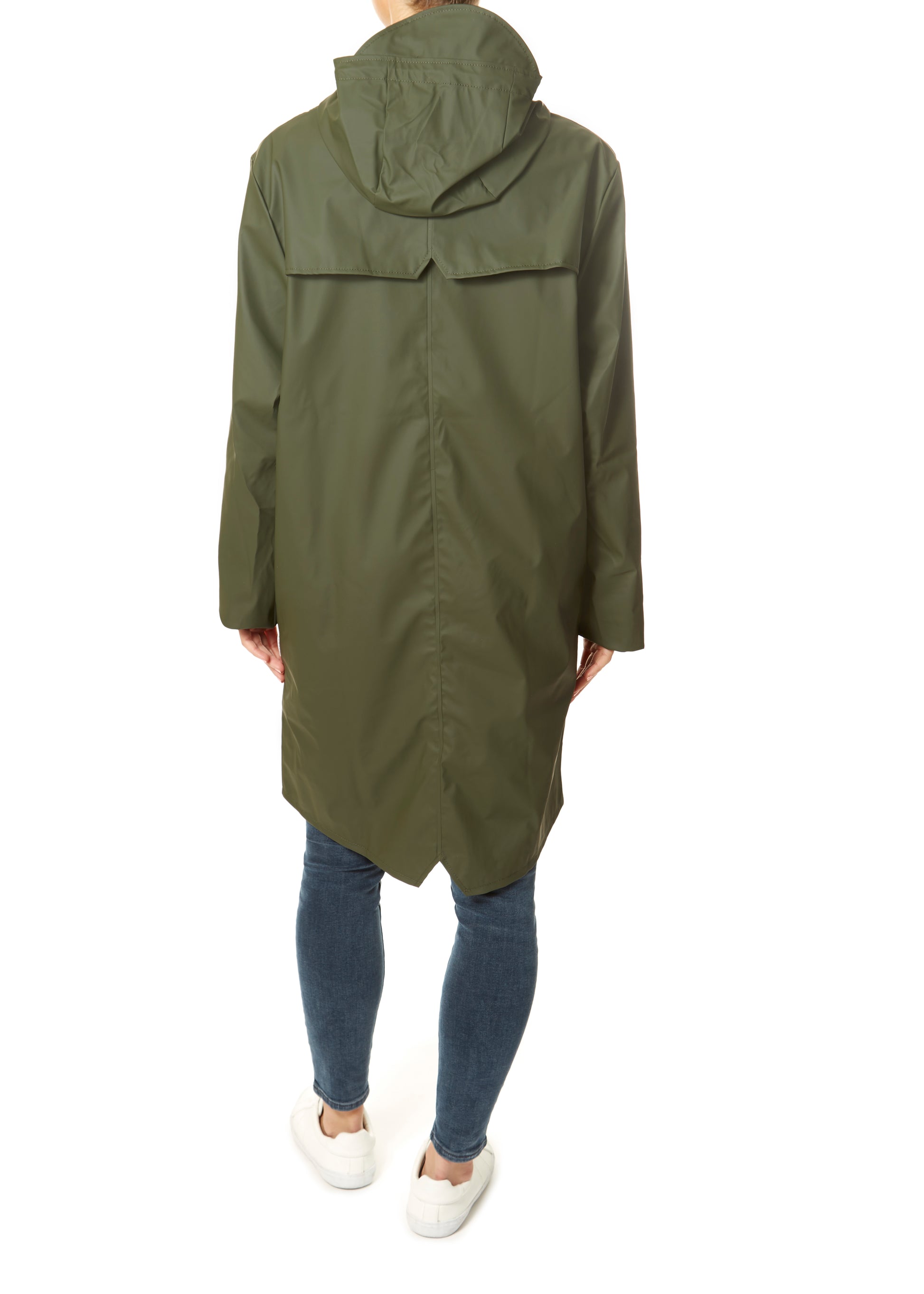 Rains Green 'Long Jacket' - Jessimara