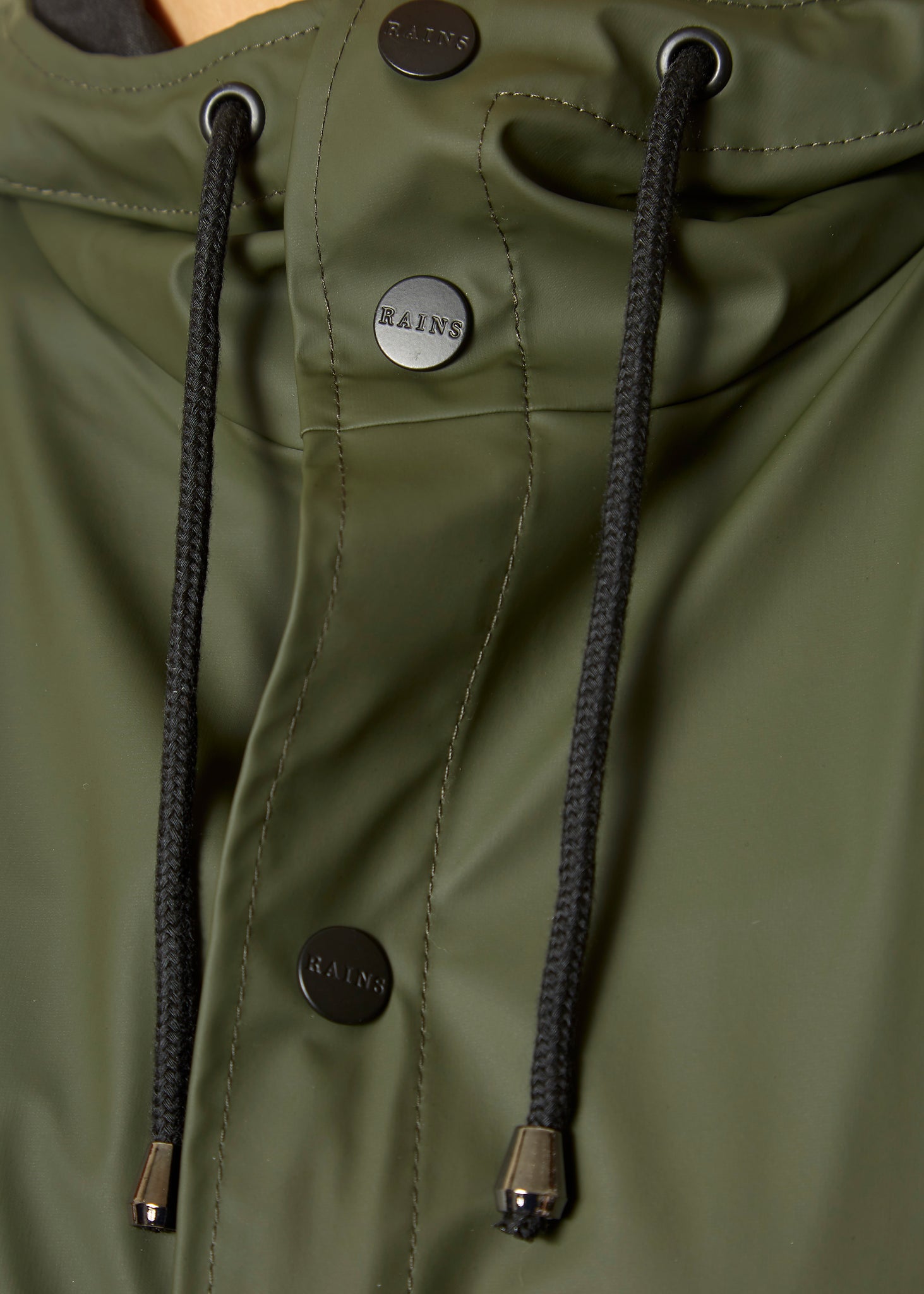 Rains Green 'Long Jacket' - Jessimara