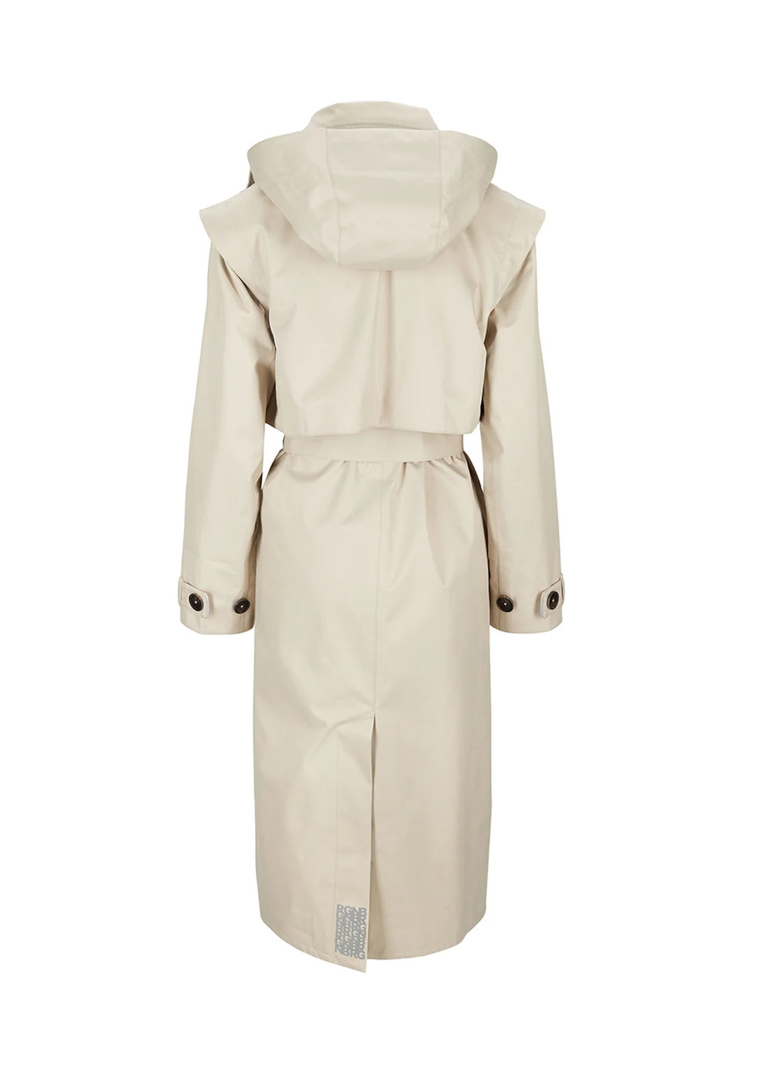 Regndrape waterproof sand trench coat