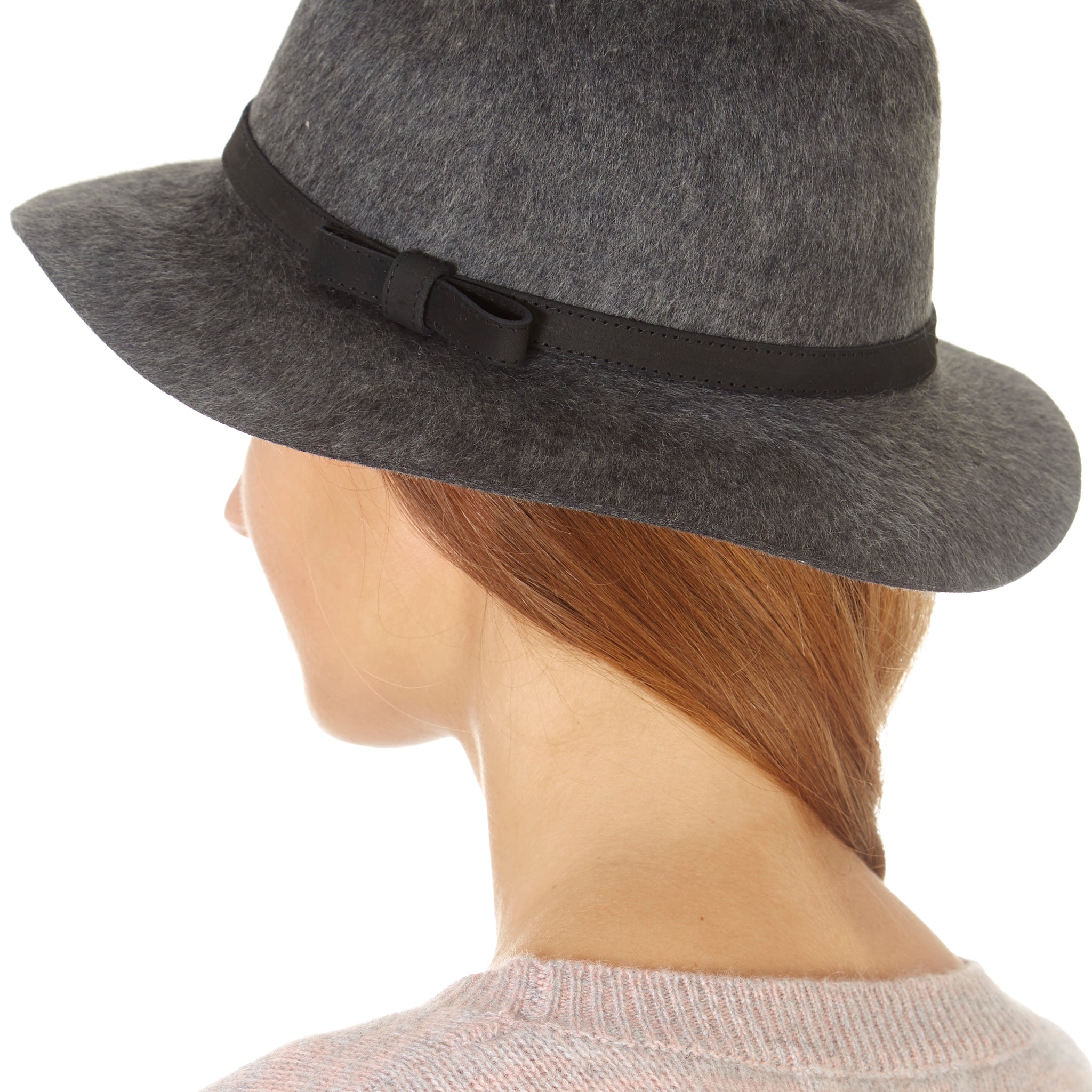 Grey Trilby Hat - Jessimara