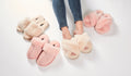 Cream Criss Cross Luxury Sheepskin Slippers - Jessimara