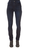 'Nina Pierre' Dark Blue High Waisted Jeans - Jessimara