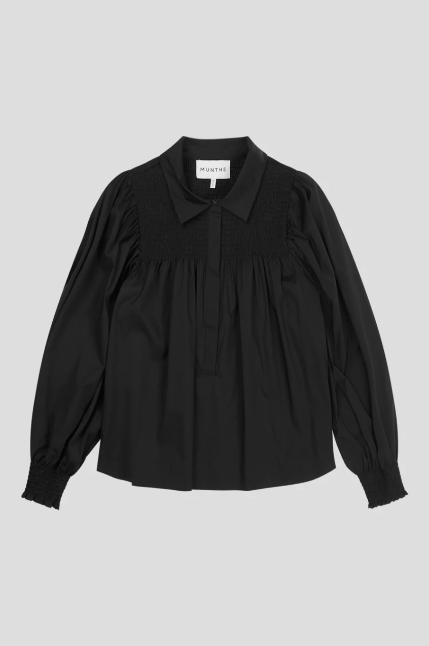 Munthe Aloyal Black Shirt