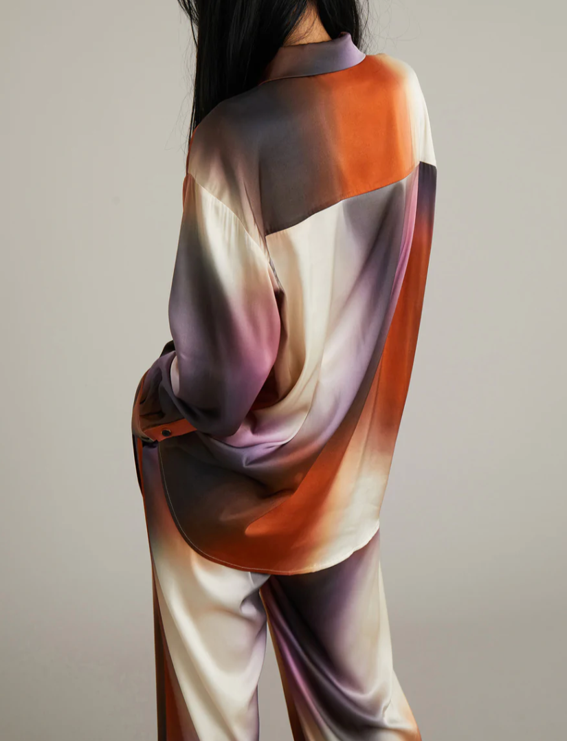 Munthe Avender Rust Ombre Shirt