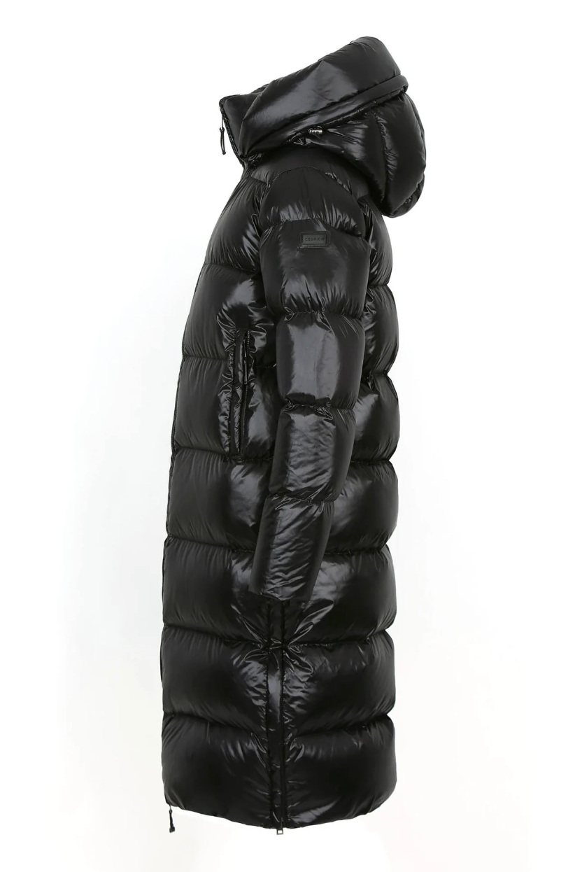Cedrico Lacie Black Puffer Coat
