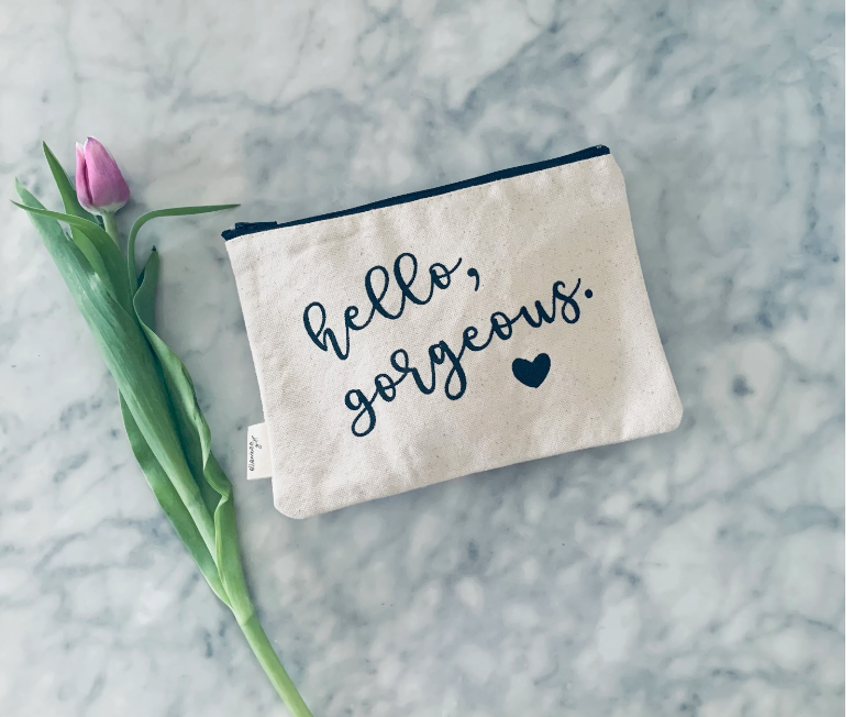 Ellembee "hello gorgeous " Pouch