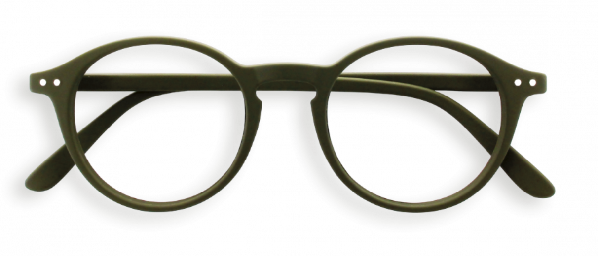 D Khaki Green Reading Glasses - Jessimara