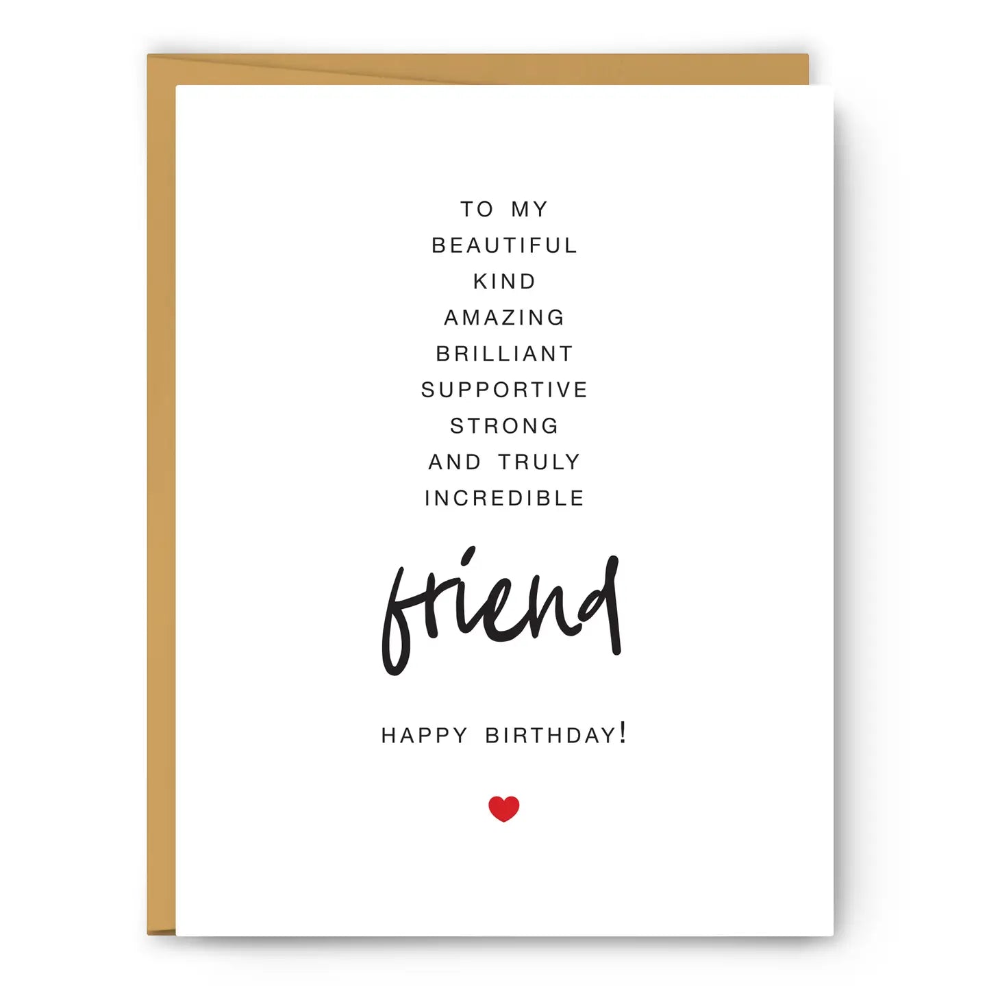 To My Friend - Birthday Card