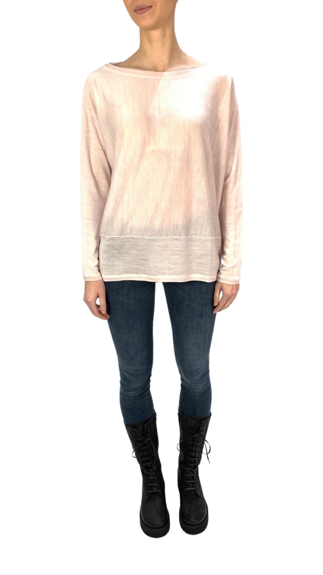 'Delta' Summer Pink Sweater - Jessimara