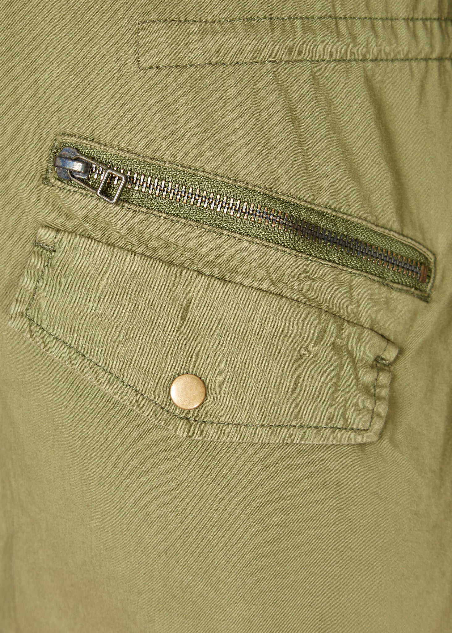 Velvet Ruby Military Jacket Forest