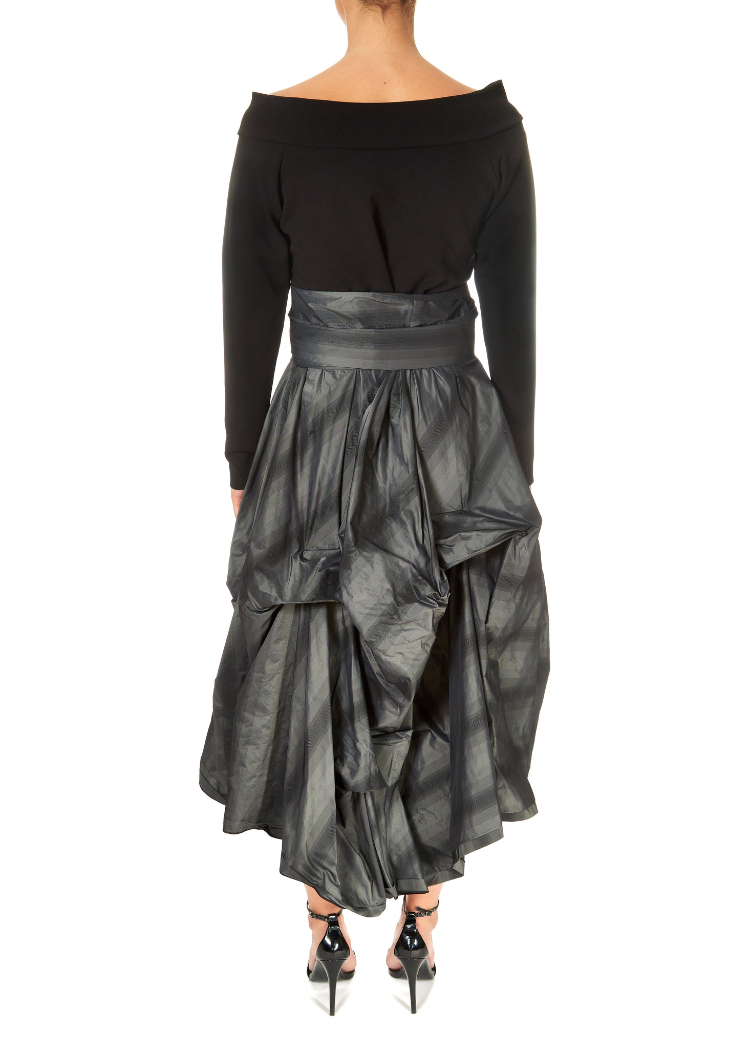 XD Xenia Design Ftic Dress In Black/Grey
