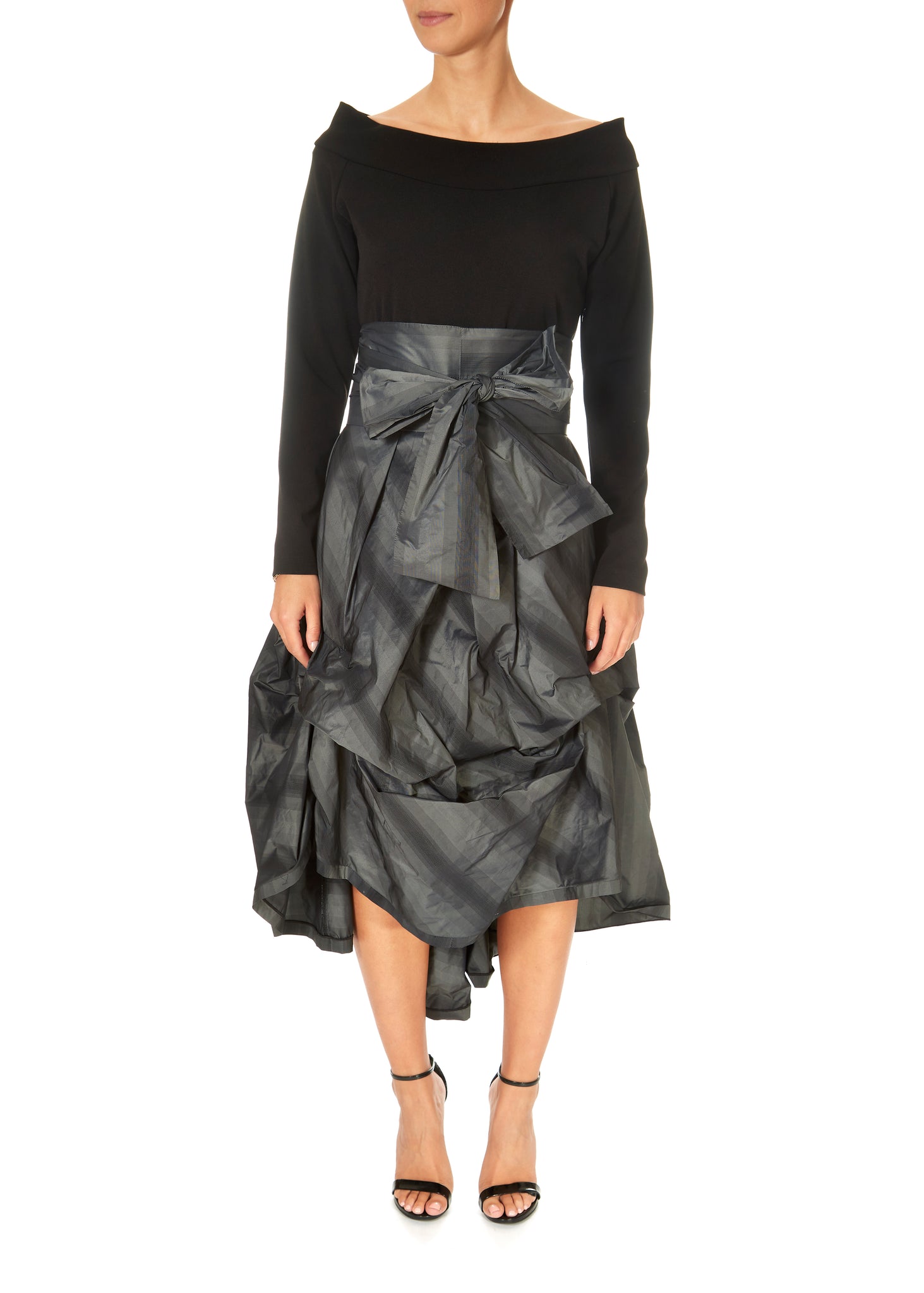 XD Xenia Design Ftic Dress In Black/Grey