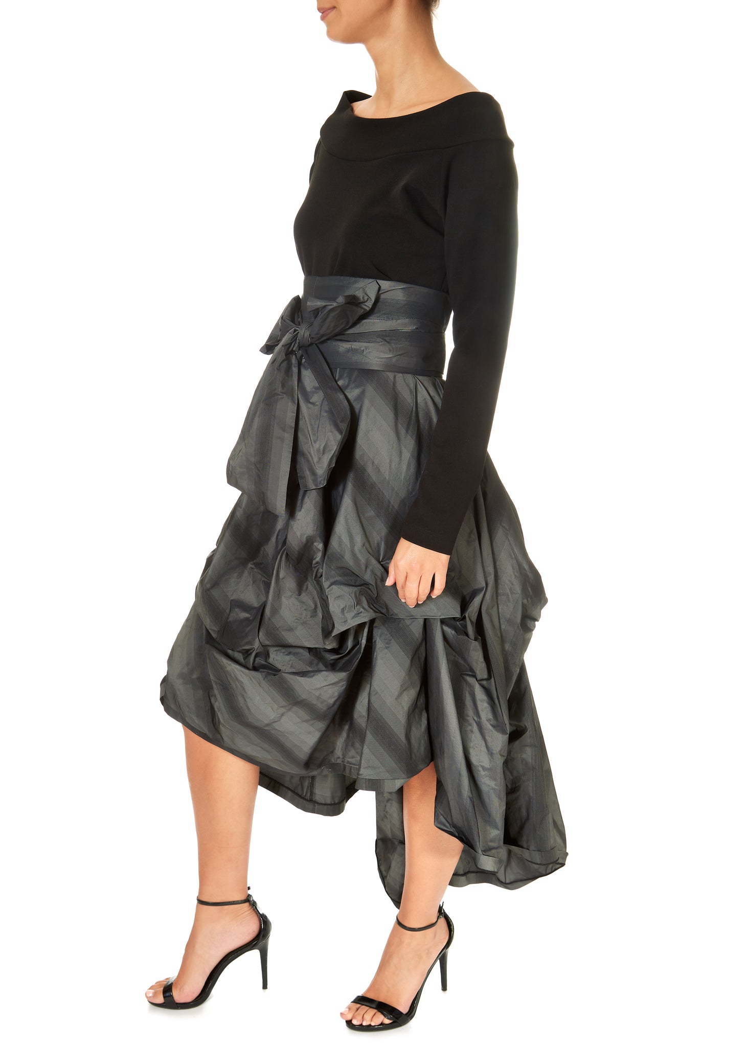 XD Xenia Design Ftic Dress In Black/Grey