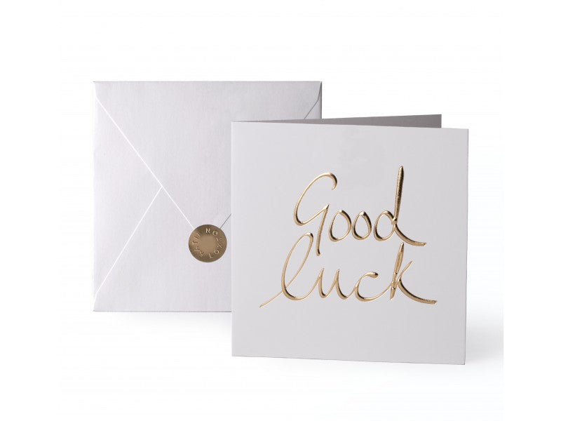 'Good Luck' Gold Card - Jessimara