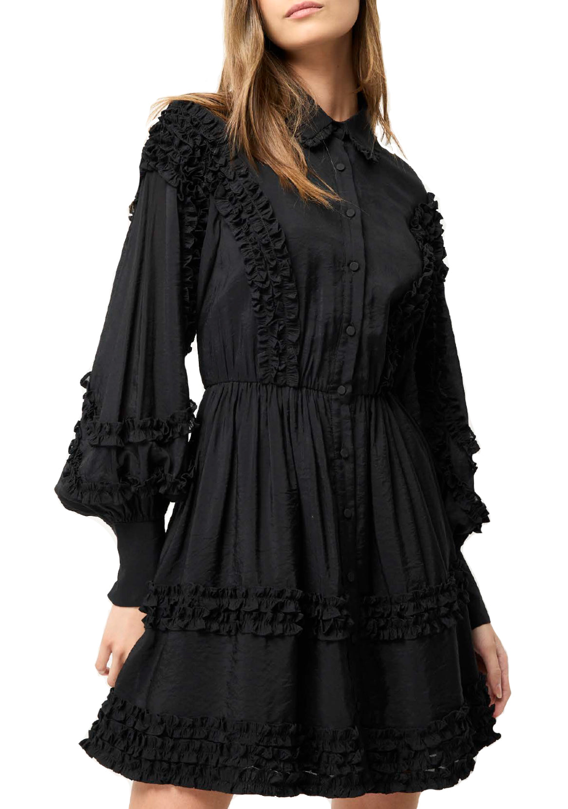 Elliatt Jayda Black Mini Dress