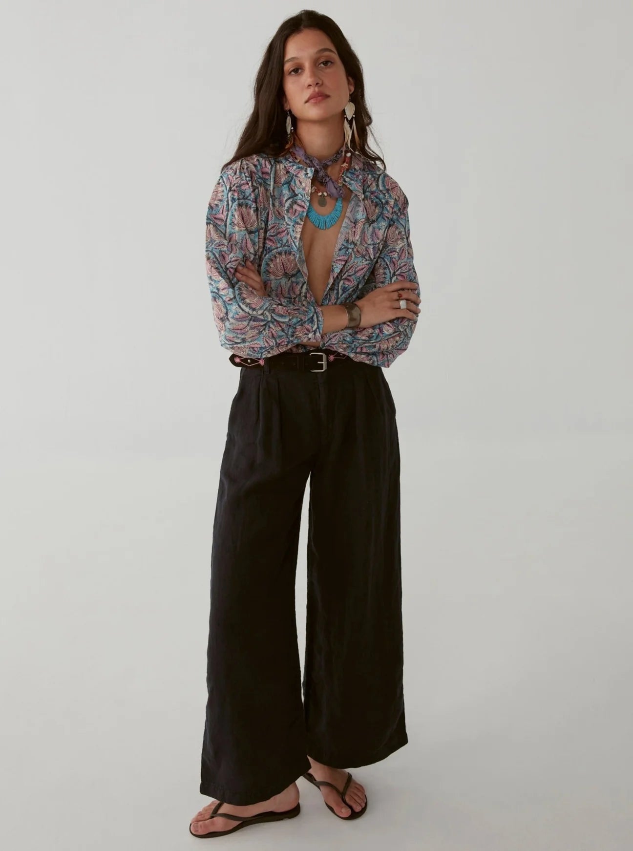 Marisa Pant - Dusk Blue