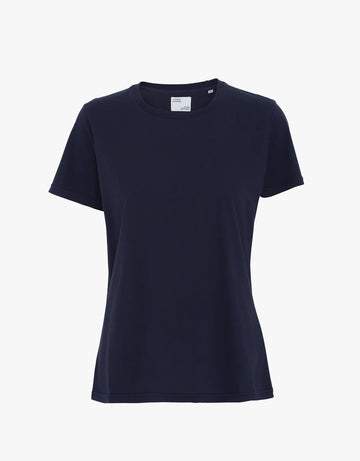 Light Organic Tee Navy Blue