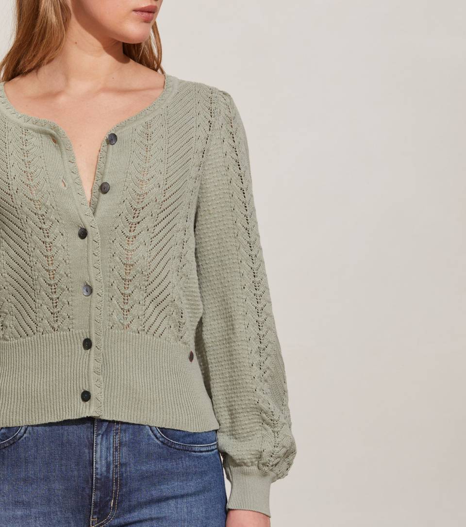 Odd Molly Soraya Meadow Green Cardigan