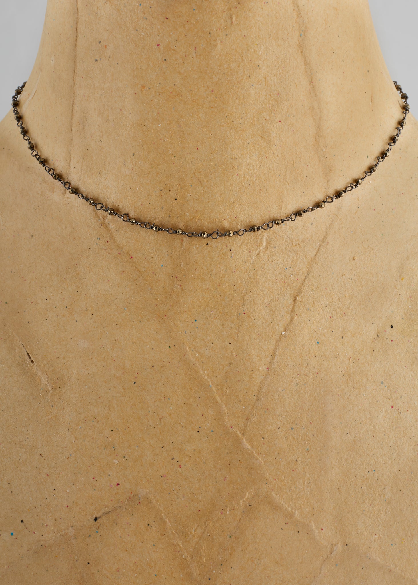 Pyrite Natural Stone Necklace - Jessimara