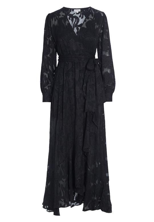 Dea Kudibal Vivian 'Black Wrap Dress'